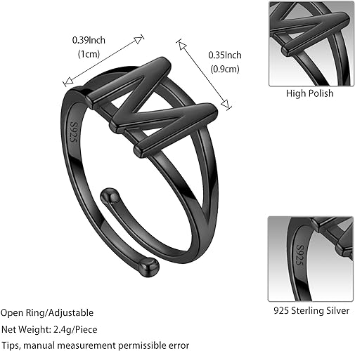 0NE: 925 Sterling Silver High Quality Ring