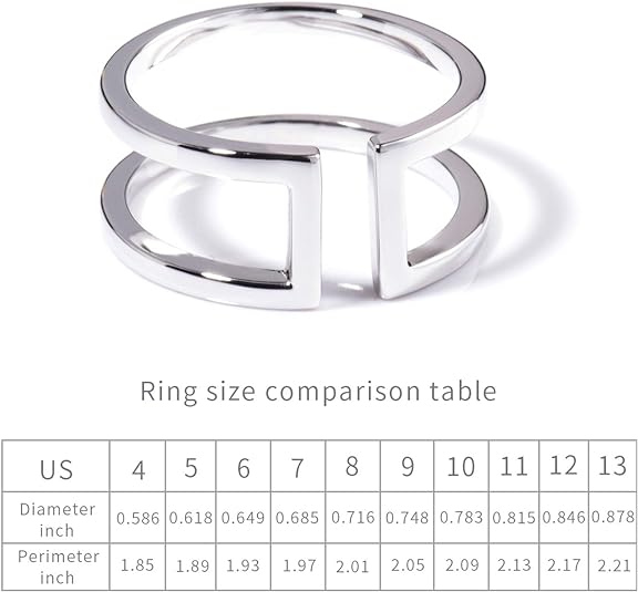 ONE: 925 Sterling Silver High Quality Ring