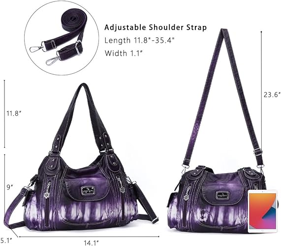Women Fashion Handbag Tote Bag Shoulder Bag Top Handle Satchel Purse