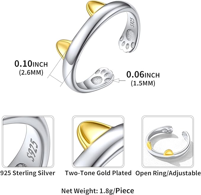 ONE: 925 Sterling Silver High Quality Ring