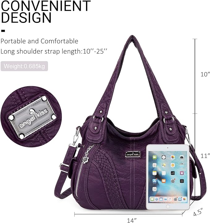 Women Fashion Handbag Tote Bag Shoulder Bag Top Handle Satchel Purse