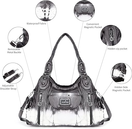 Women Fashion Handbag Tote Bag Shoulder Bag Top Handle Satchel Purse