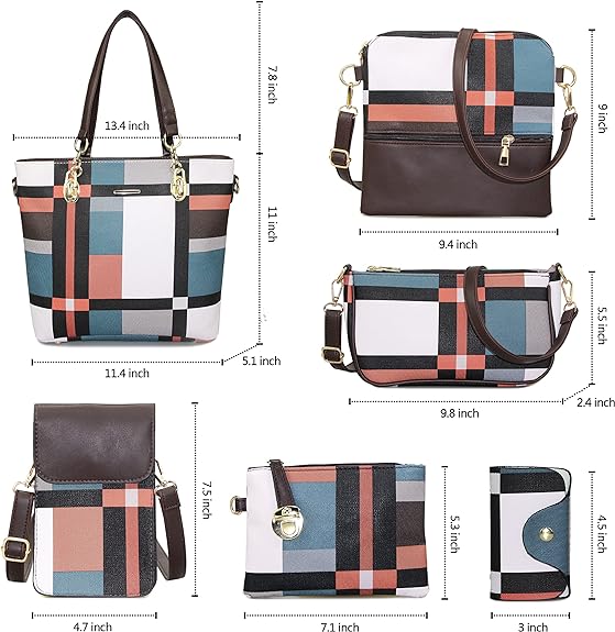Women Fashion Handbag Tote Bag Shoulder Bag Top Handle Satchel Purse