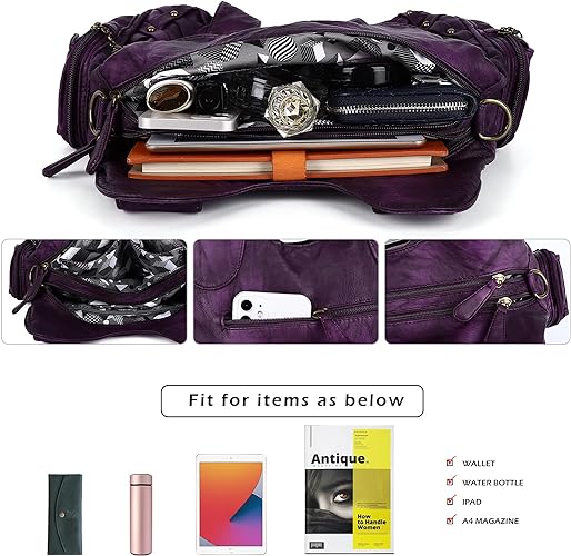 Women Fashion Handbag Tote Bag Shoulder Bag Top Handle Satchel Purse