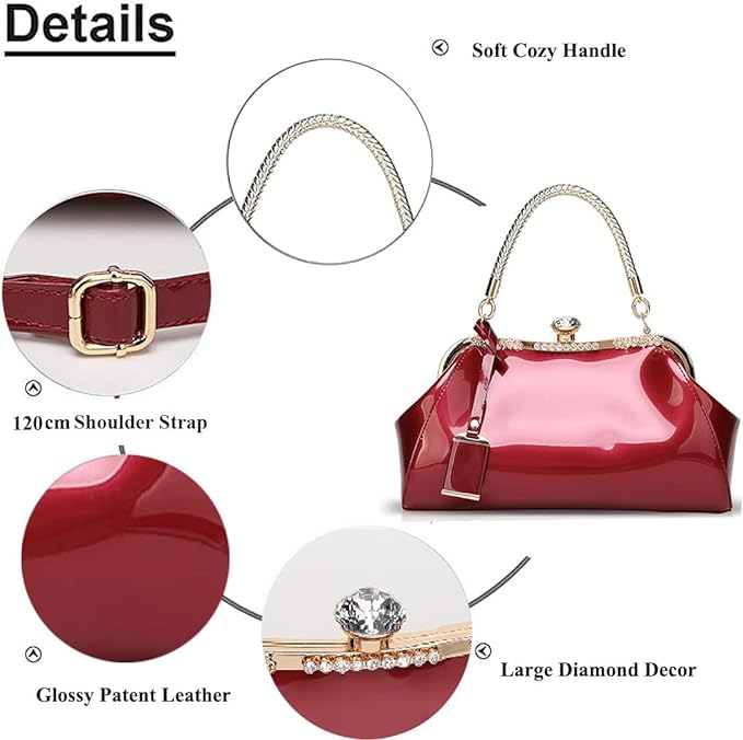 Women Fashion Handbag Tote Bag Shoulder Bag Top Handle Satchel Purse