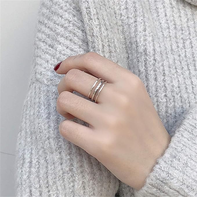 ONE: 925 Sterling Silver High Quality Ring