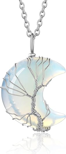 ONE: Rainbow Moonstone 925 Sterling Silver Necklace