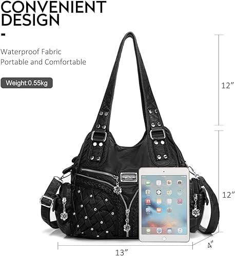 Women Fashion Handbag Tote Bag Shoulder Bag Top Handle Satchel Purse
