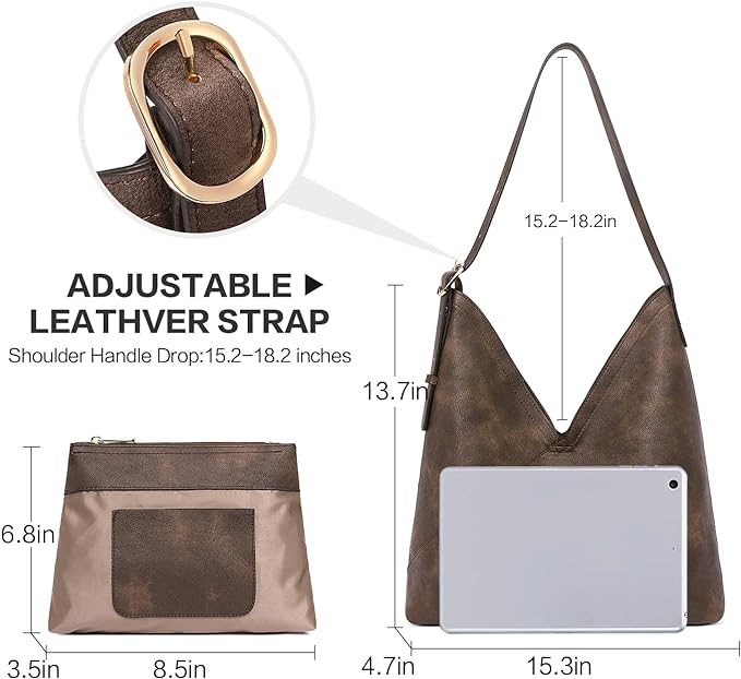 Women Fashion Handbag Tote Bag Shoulder Bag Top Handle Satchel Purse