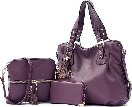 Women Fashion Handbag Tote Bag Shoulder Bag Top Handle Satchel Purse