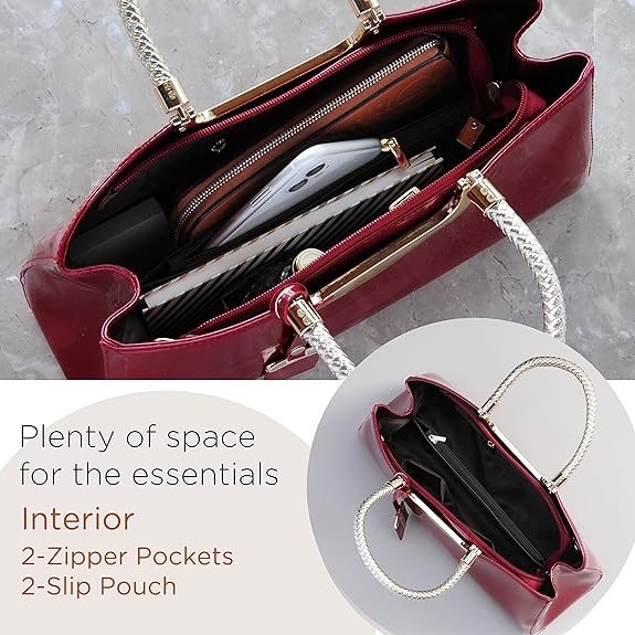 Women Fashion Handbag Tote Bag Shoulder Bag Top Handle Satchel Purse
