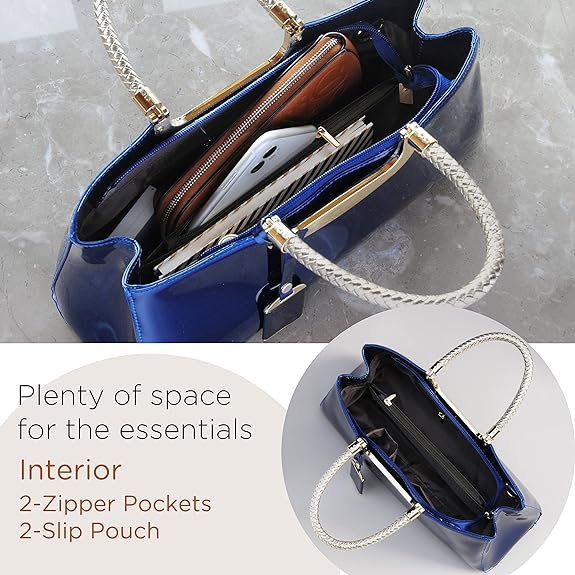 Women Fashion Handbag Tote Bag Shoulder Bag Top Handle Satchel Purse