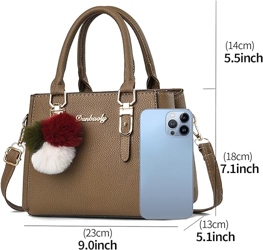 Women Fashion Handbag Tote Bag Shoulder Bag Top Handle Satchel Purse