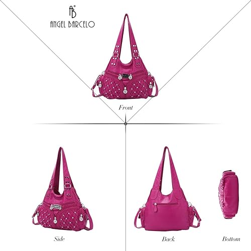 Women Fashion Handbag Tote Bag Shoulder Bag Top Handle Satchel Purse