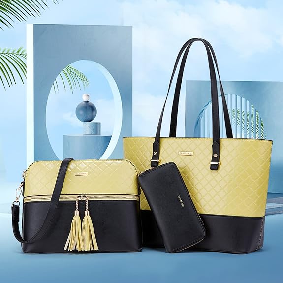 Women Fashion Handbag Tote Bag Shoulder Bag Top Handle Satchel Purse