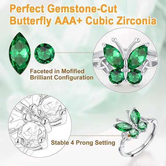 0NE: 925 Sterling Silver High Quality Ring