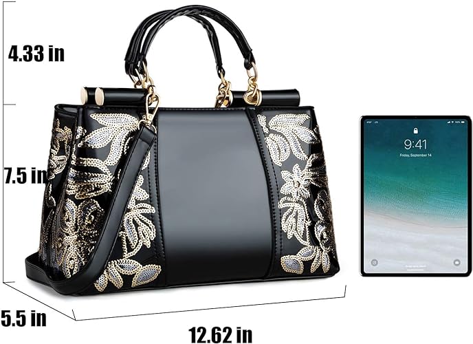 Women Fashion Handbag Tote Bag Shoulder Bag Top Handle Satchel Purse