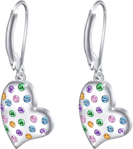 ONE: Style: dazzling light like a rainbow Earrings 925 Sterling Silver