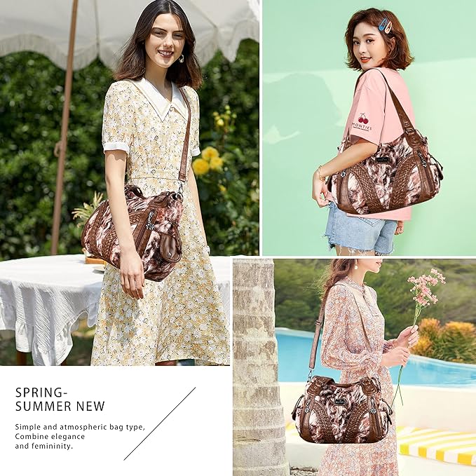 Women Fashion Handbag Tote Bag Shoulder Bag Top Handle Satchel Purse