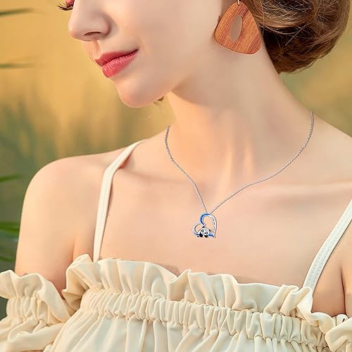 ONE: Love Heart Pendant Necklace Style: I LOVE YOU FOREVER