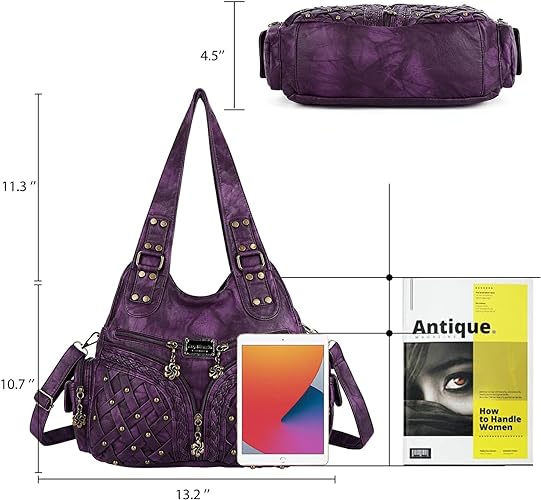 Women Fashion Handbag Tote Bag Shoulder Bag Top Handle Satchel Purse