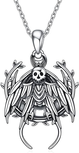 ONE :💎 Luna Moth Pendant NECKLACE Fine Jewelry 💎