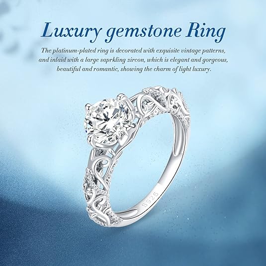 ONE: 925 Sterling Silver High Quality Ring