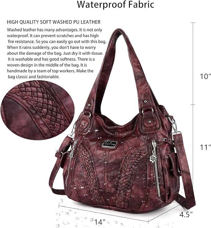 Women Fashion Handbag Tote Bag Shoulder Bag Top Handle Satchel Purse