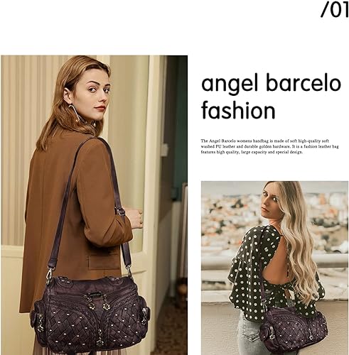 Women Fashion Handbag Tote Bag Shoulder Bag Top Handle Satchel Purse