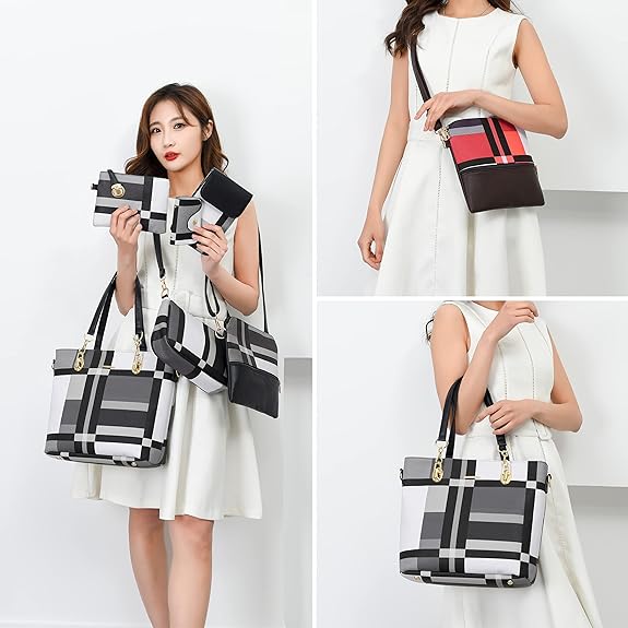 Women Fashion Handbag Tote Bag Shoulder Bag Top Handle Satchel Purse