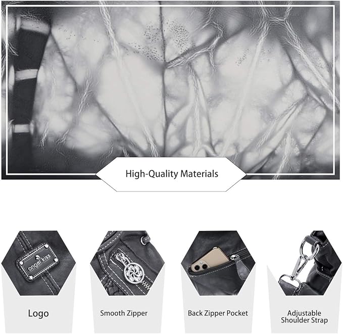 Women Fashion Handbag Tote Bag Shoulder Bag Top Handle Satchel Purse