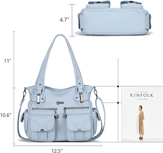 Women Fashion Handbag Tote Bag Shoulder Bag Top Handle Satchel Purse