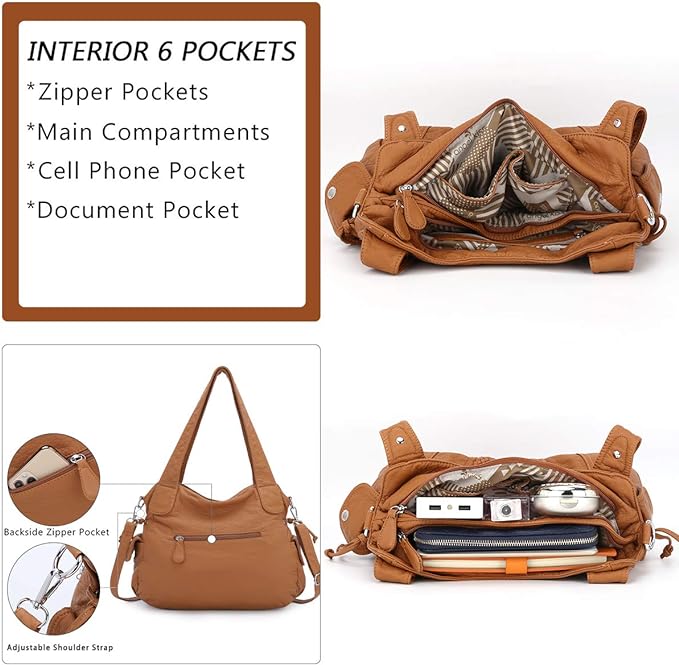 Women Fashion Handbag Tote Bag Shoulder Bag Top Handle Satchel Purse