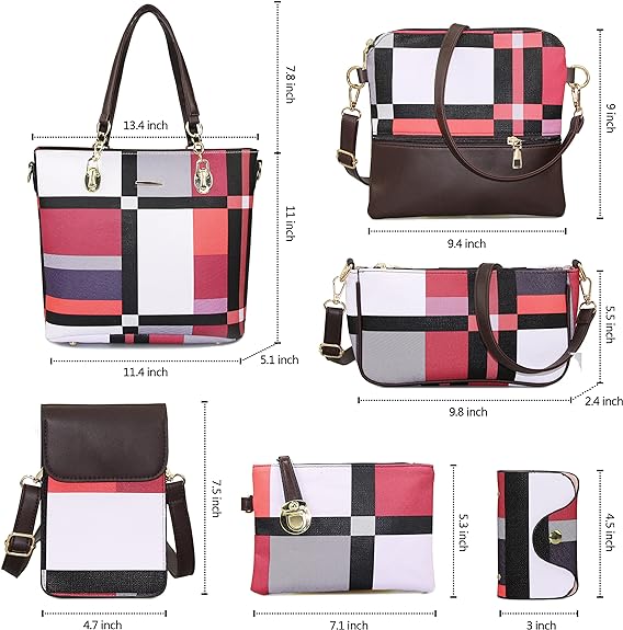 Women Fashion Handbag Tote Bag Shoulder Bag Top Handle Satchel Purse