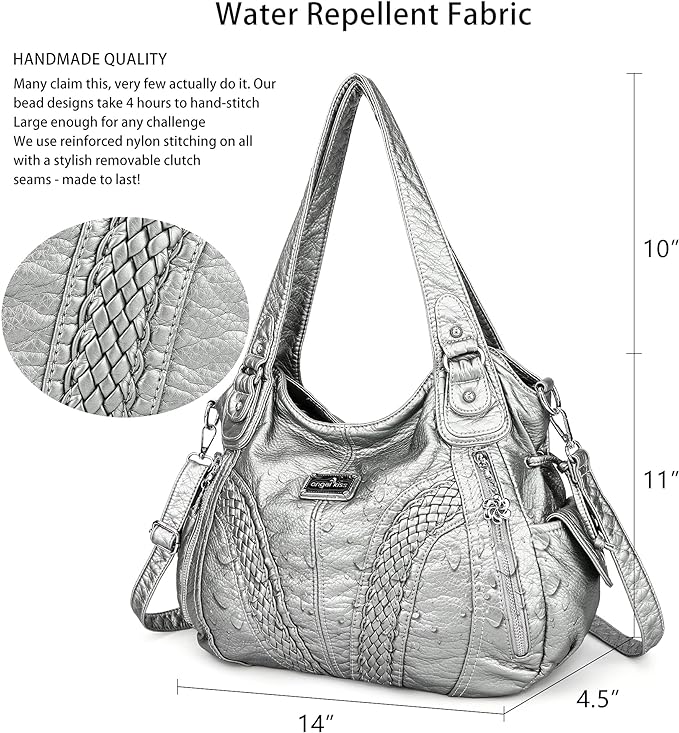 Women Fashion Handbag Tote Bag Shoulder Bag Top Handle Satchel Purse