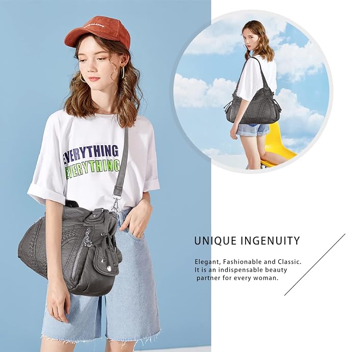 Women Fashion Handbag Tote Bag Shoulder Bag Top Handle Satchel Purse