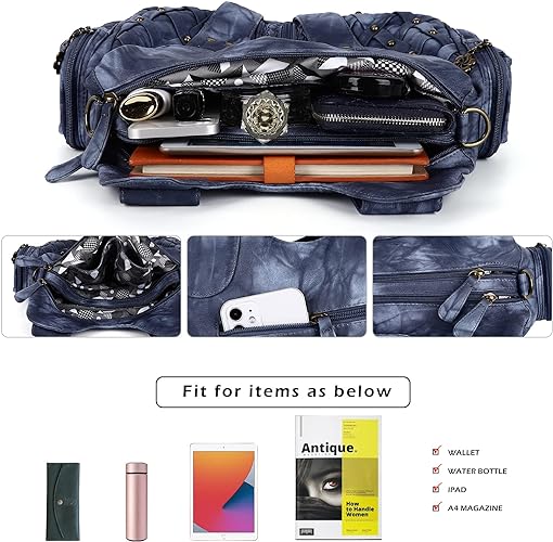 Women Fashion Handbag Tote Bag Shoulder Bag Top Handle Satchel Purse