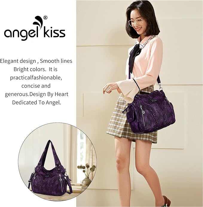 Women Fashion Handbag Tote Bag Shoulder Bag Top Handle Satchel Purse