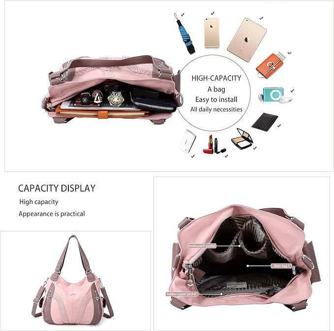 Women Fashion Handbag Tote Bag Shoulder Bag Top Handle Satchel Purse