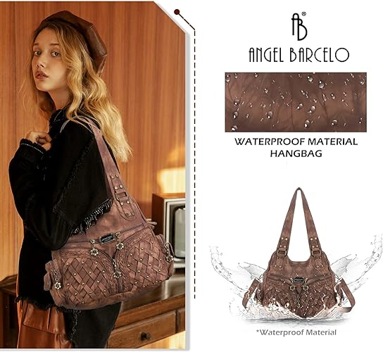 Women Fashion Handbag Tote Bag Shoulder Bag Top Handle Satchel Purse