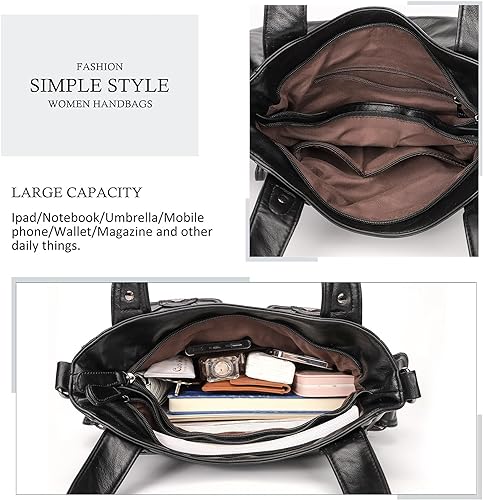 Women Fashion Handbag Tote Bag Shoulder Bag Top Handle Satchel Purse
