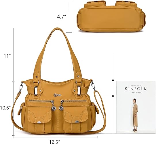Women Fashion Handbag Tote Bag Shoulder Bag Top Handle Satchel Purse