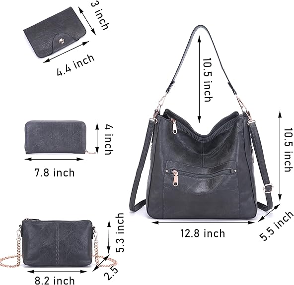 Women Fashion Handbag Tote Bag Shoulder Bag Top Handle Satchel Purse