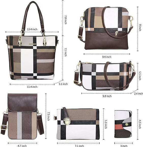 Women Fashion Handbag Tote Bag Shoulder Bag Top Handle Satchel Purse