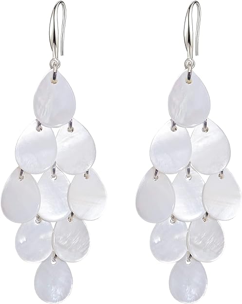 ONE PAIR:   Crystal Multi Gold/Silver  Dangle Earrings