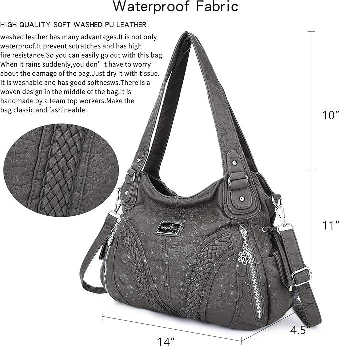 Women Fashion Handbag Tote Bag Shoulder Bag Top Handle Satchel Purse