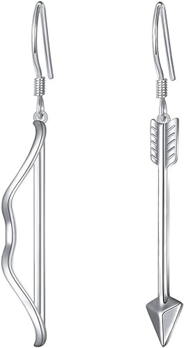 ONE: Style: BOW & ARROW HOOK Earrings Earring 925 Sterling Silver