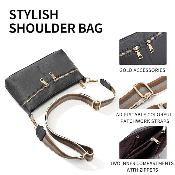 Women Fashion Handbag Tote Bag Shoulder Bag Top Handle Satchel Purse