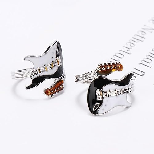 0NE: 925 Sterling Silver High Quality Ring Music Jewelry