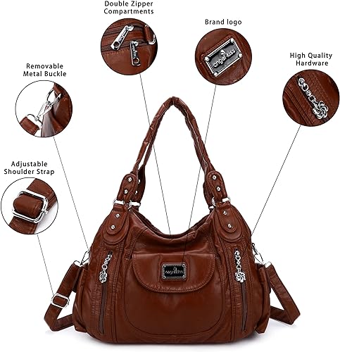 Women Fashion Handbag Tote Bag Shoulder Bag Top Handle Satchel Purse